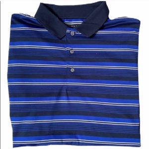 PGA Tour Airflux Blue Golf Polo XL